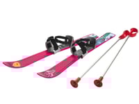 Skidor För Barn 70 Cm Med Skidstavar, Rosa