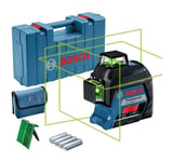 Laser lignes GLL 3-80 G Professional + piles + coffret - BOSCH - 0601063Y00