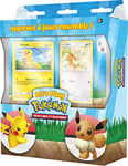 Decks Let’s Play Pikachu et Évoli du JCC Pokémon (2 Decks prêts à l’Emploi de 60 Cartes avec Accessoires)