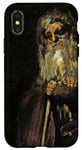 iPhone X/XS An Old Man and a Monk by Francisco Goya Case