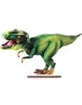 Jurassic Dino - T-Rex Träfigur 15x25 cm