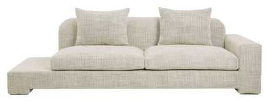 Broste Copenhagen Bay 3-pers sofa, høyre - Lys beige