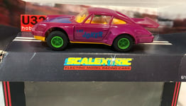 Scalextric C-466 Slot Car Joker's Porsche