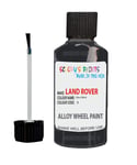 Alloy Wheel Repair Touch up Paint KIT Curbing Scratch CHIP Silver Black Gold (Gloss Black)