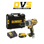 DeWalt DCD996P1 XR 18V Brushless Combi Drill with 1x5Ah Batteries