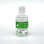 Vegetable Glycerine Liquid Glycerol Pure & Natural USP / EP / Food - Cosmetic Grade For Skin Vape Food Cosmetics 50ml