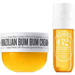 Brazilian Duo Bum Bum Cream 240 ml + Crush Body Mist 240 ml - 