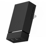 Native Union Smart Hub 45W Vegglader / Reiseadapter m. USB-A &amp; USB-C - Svart