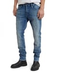 G-STAR RAW Men's 3301 Slim Jeans, Blue (sun faded blue donau restored 51001-D441-G644), 32W / 30L