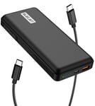ELECJET | 45W USB C Power Bank 20000mAh | PD PPS QC | Portable Charger | Compatible with Laptops, MacBook Pro, iPad Pro, iPhone 13/12/11/X, S21/S20/Note 20/10/Ultra/Plus Tab S7, Microsoft Surface Pro