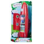 Ben & Holly 07713 Electronic Elf Rocket, Preschool, Gift for 3-6 Year Old, Little Kingom, Interactive Toy with Lights and Sounds