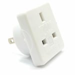 USA/Canada/Australia Travel Adapter Plug to UK 3 pin Socket [002030]