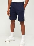 Lacoste Fleece Jersey Shorts - Dark Blue, Navy, Size L, Men