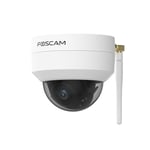 FOSCAM Caméra IP extérieure motorisée D4Z WiFi 4 mégapixels 1080P antivol Couleur Blanc