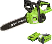 Elkedjesåg Greenworks G40CS30IIK2; 40 V; 1x2,0 Ah; 30 cm band