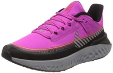Nike Femme W Legend React 2 Shield Chaussures de Running, Rose (Fire Pink/MTLC Silver/Black/BRT Ceramic/Atmosphere Grey 600), 37.5 EU
