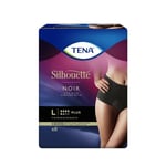 TENA Silhouette Noir Plus High waist - 9 absorbent underpants Size L