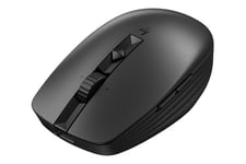 HP 710 - mus - laddningsbar - Bluetooth 5.3, 2.4 GHz - svart