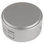 Genuine Hotpoint Oven Cooker Hob Control Knob (Silver)