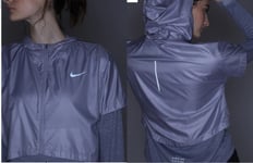 WOMENS NIKE RUN DIVISION THERMA SPHERE ELEMENT 2in1 JACKET/TOP SIZE S AQ9821 581