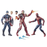 Hasbro Civil War Marvel Legends Iron Man Captain America Spider-Man Figure