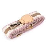 Väska Rem Läder Handväska Axelrem Justerbar Bälte Ersättning Väska DIY Tillbehör 88 ~ 134cm Rosa Khaki