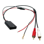Universal Bluetooth AUX Receiver Module 2 RCA Cable Adapter Car Radio Stereo  UK