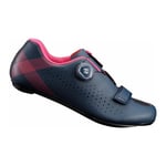 Shimano RP5 SH-RP501 Boa SPD-SL Womens Road Cycling Shoes EU 40 Navy.