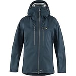Fjallraven F86631-570 Bergtagen Eco-Shell Jacket, Women, Mountain Blue, XXS