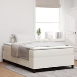 Boxspring Säng Gräddvit Liten Dubbel Manchester