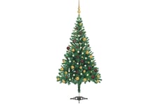 Be Basic Kunstig juletre med LED og kulesett 180 cm 564 grener -