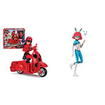 Miraculous Ladybug Switch N Go Scooter And Fashion Doll Playset | 26cm Miraculous Ladybug Doll With Transforming Scooter And Accessories & Miraculous Ladybug And Cat Noir Toys Bunnyx Fashion Doll