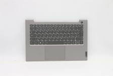 Lenovo ThinkBook 14 G2 ITL Keyboard Palmrest Top Cover Czech Silver 5CB1B33803