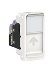 Schneider Electric Unica system+ Modularuttag infällt montage 1-vägs