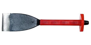 Eclipse Professional Tools 22-649R/07 Guarded Brick Cut Chisel, Red, 4-Inch