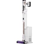 SHARK Detect Pro with Auto-Empty System IW3611UKT Cordless Vacuum Cleaner - White & Brass, Gold,White