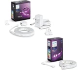 PHILIPS HUE White & Colour Ambiance Smart LED 2m Lightstrip Plus Kit 1 Bluetooth