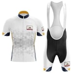 Factory8 - Country Jerseys - Love Your Country! Cycling Jerseys & Sets Collection - Team California "Get Riding!" Men's Cycling Jersey & Short Set Collection - California 1 - 5XL