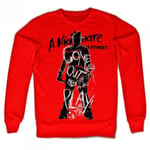 Hybris Come Out And Play Sweatshirt (Red,XL)
