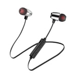 Wireless Bluetooth 5.0 Earphone Magnetic Stereo Sports Earbuds Black
