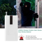 433Mhz Home Window Door Vibration Sensor Detector For Anti-theft Alarm System