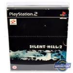 BOX PROTECTOR for Silent Hill 2 Special Edition PS2 Game PLASTIC DISPLAY CASE
