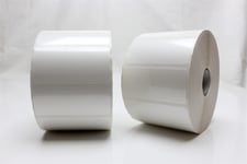 "Etiketter, Rulle, TT, Plast, Zebra Z-Ultimate 3000T, 70x32Ø25,4 mm, 2100 st/rull"