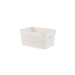 Curver Pure 4.5L Storage Basket White