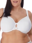 38DD Elomi Charley Bra T-Shirt Moulded Spacer Underwired Bras White