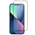 iPhone 13 / 13 Pro 4smarts Second Glass X-Pro Full Deksel Skjermbeskytter med Monteringsramme - Case-Firendly - Svart Kant