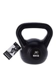 Non-Slip Kettlebell With Protective Vinyl Cover For Home Gym Fitness - 6Kg