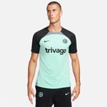 Nike Chelsea Tränings T-Shirt Dri-FIT Strike - Grön/Grå/Svart adult DZ0782-354