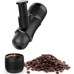 Machine à café portable expresso mini cafetière de voyage - CHANGM - Compact - Noir - Filtration sous pression