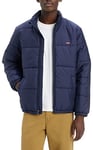 Levi's Men's Sunset Short Puffer Jacket, Peacoat, XL